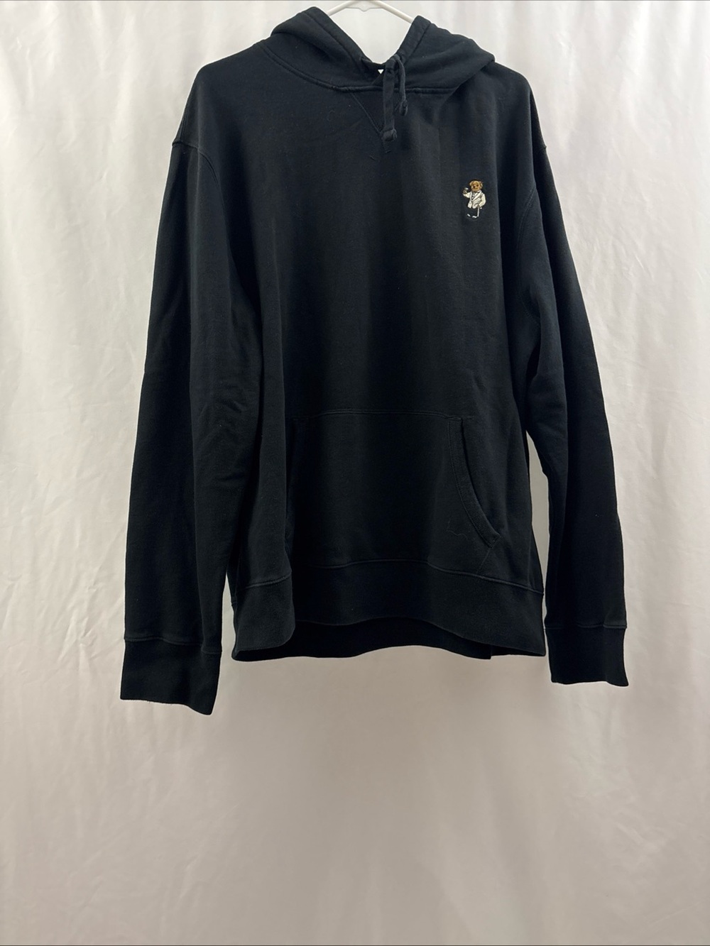 Polo Ralph Lauren Men's Tuxedo Bear Black Hoodie Size XXL - Picture 2 of 7